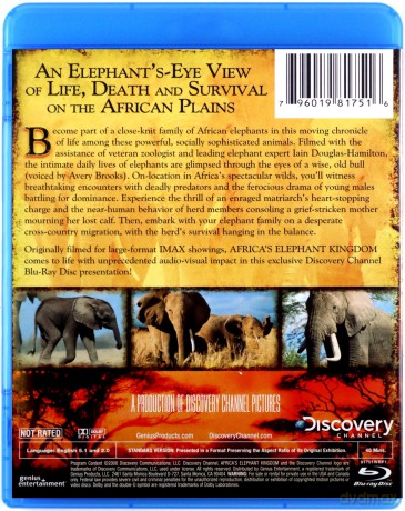 Africa's Elephant Kingdom [Blu-Ray]
