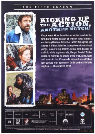 Walker, Texas Ranger Season 5 (Strażnik Teksasu) [7DVD]
