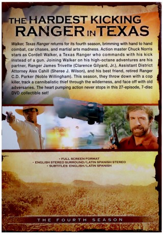 Walker, Texas Ranger Season 4 (Strażnik Teksasu) [7DVD]