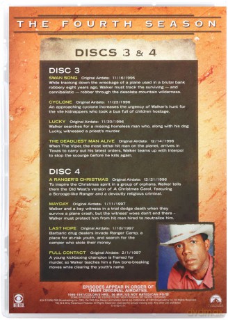 Walker, Texas Ranger Season 4 (Strażnik Teksasu) [7DVD]