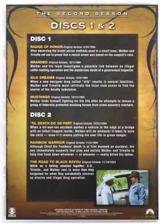 Walker, Texas Ranger Season 2 (Strażnik Teksasu) [7DVD]