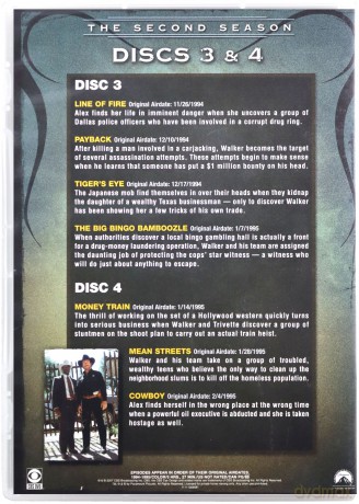 Walker, Texas Ranger Season 2 (Strażnik Teksasu) [7DVD]