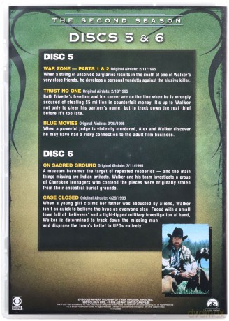 Walker, Texas Ranger Season 2 (Strażnik Teksasu) [7DVD]