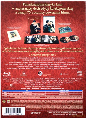 Przeminęło z wiatrem [2xBlu-Ray]