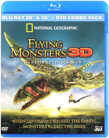 Flying Monsters 3D (Latające Potwory 3D) [Blu-Ray 3D]+[Blu-Ray]+[DVD]