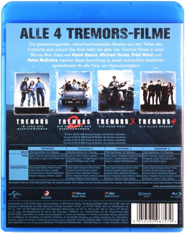 Wstrząsy 1-4 [4xBlu-Ray]
