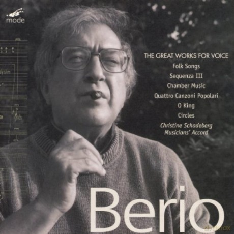 Berio, Luciano vol. 1: The Great Works for Voice: Christine Schadeberg - soprano, Musicians, Accord [CD]