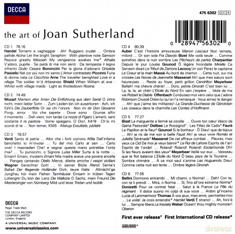 Joan Sutherland: The Art Of Joan Sutherland [6CD]