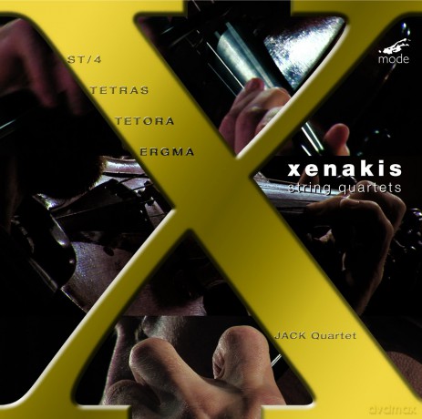 Xenakis, Iannis X-10: Complete String Quartets: The Jack Quartet (48/24 BIT Hi-definition) [CD]