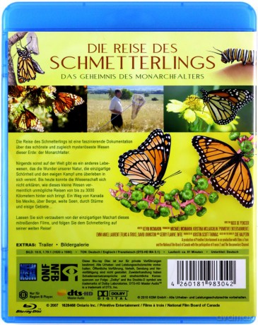 Die Reise des Schmetterlings [Blu-Ray]