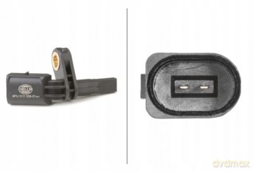 Czujnik, prędkość obrotowa koła Hella 6PU 012 039-011 Audi Skoda VW Seat Porsche