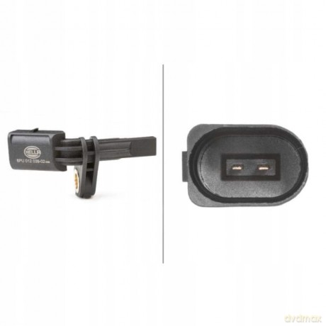 Czujnik, prędkość obrotowa koła Hella 6PU 012 039-021 Audi Skoda VW Seat Porsche