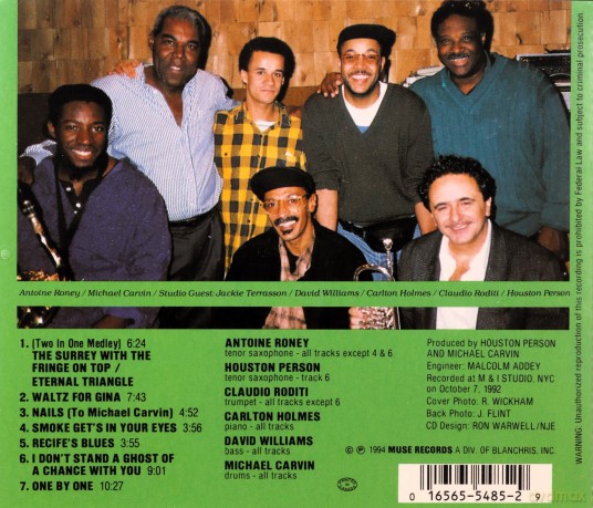 Carvin, Michael (A. Roney, H. Person, C. Roditi, C. Holmes, D. Williams): Each One Teach One [CD]