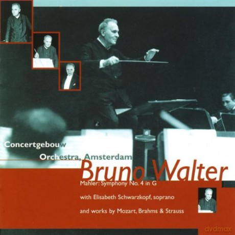 Mozart: Sym. In g, K550, Mahler: Sym. 4, Strauss: Don Juan, Brahms: Sym. 4: Walter, Bruno - conductor, E. Schwarzkopf, Concertgebouw June 1952 [2CD]