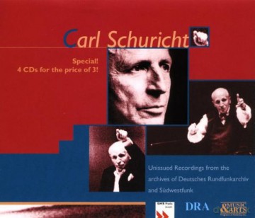 Wagner: Vorspiel und Liebestod, Haydn: Con. for Violincello in D Major, Beethoven: Sym. No.3, Bruckner: Sym. No. 9, etc.: Schurcht, Carl - conductor, Berlin Radio Orch., Orchestra des Reichsenders Berlin [4CD]