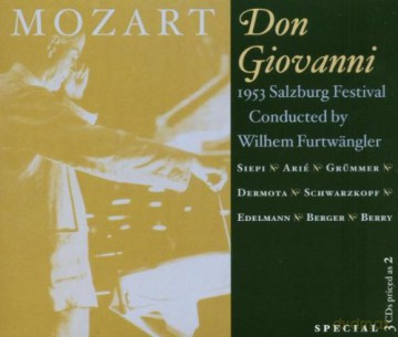 Mozart: Don Giovanni : Furtwangler - conductor. Siepi, Grummer, Schwarzkopf, Berry. Salzburg Festival, 27 July 1953 [3CD]