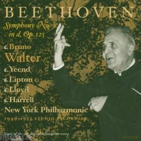 Beethoven: Symphony No 9.: Walter, Bruno - conductor [CD]