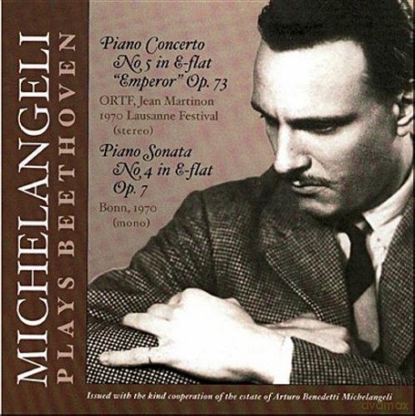 Beethoven: Piano Concerto No 5: Michelangeli, Arturo Benedetti - piano [CD]
