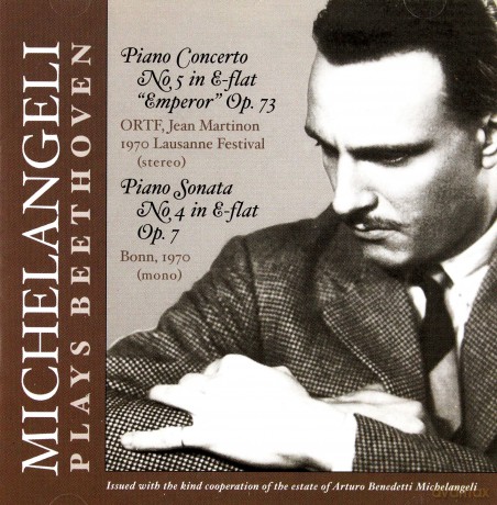 Beethoven: Piano Concerto No 5: Michelangeli, Arturo Benedetti - piano [CD]