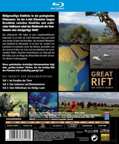 Africa's Great Rift [Blu-Ray]