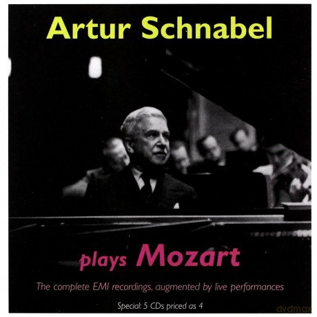 Schnabel Plays Mozart. The complete EMI recordings.: Schnabel, Artur - piano [5CD]