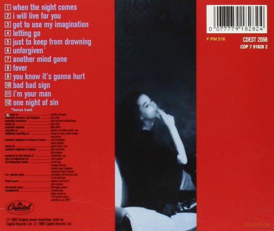 Joe Cocker: One Night Of Sin [CD]
