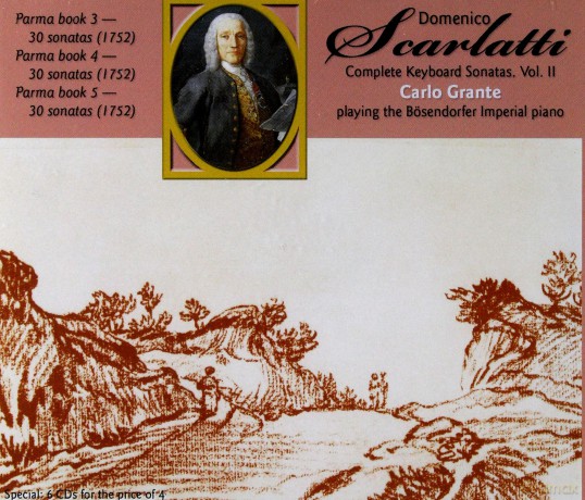 Grante, Carlo - piano: Scarlatti: Complete Keyboard Sonatas, Vol. II. [6CD]