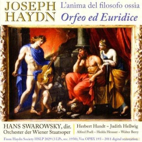 Hans Swarowsky - cond, Vienna State Opera Orchestra, K. Rapf - harpsichord: Haydn: L'anima del filosofo ossia, Orfeo ed Euridice [2CD]