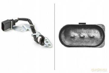 Hella 6PU 009 121-561 Czujnik, pozycja wałka rozrządu Audi Skoda VW Seat