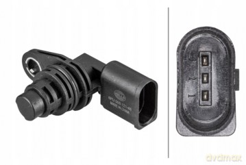 Hella 6PU 013 122-671 Czujnik, pozycja wałka rozrządu Audi Skoda VW Seat