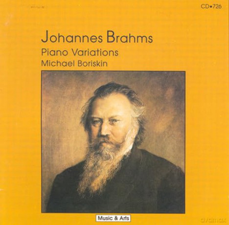 Brahms: Variations on a Hungarian Song, Op. 21 No. 2; Variations on an Original Theme, Op 21 No. 1; Variations and Fugue, Op. 24., etc.: Boriskin, Michael piano [CD]