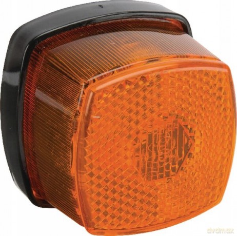 Lampa obrysowa 5W kwadratowa 12-24V pomarańczowa p