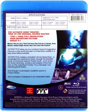 Antarctica [Blu-Ray]