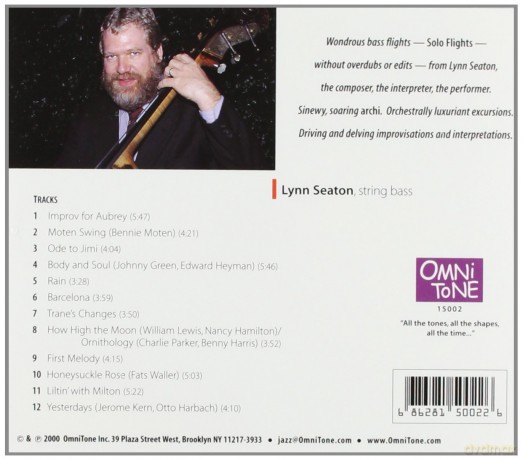 Seaton, Lynn (bass solo): Solo Flights [CD]