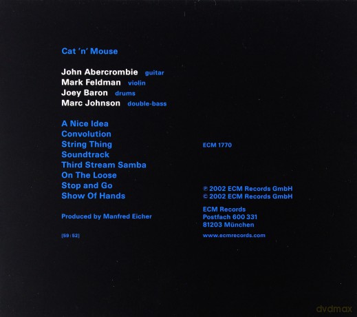 John Abercrombie: Cat`N`Mouse [CD]