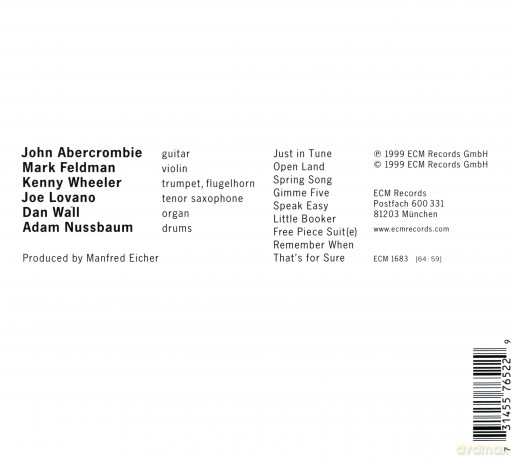 John Abercrombie: Open Land [CD]