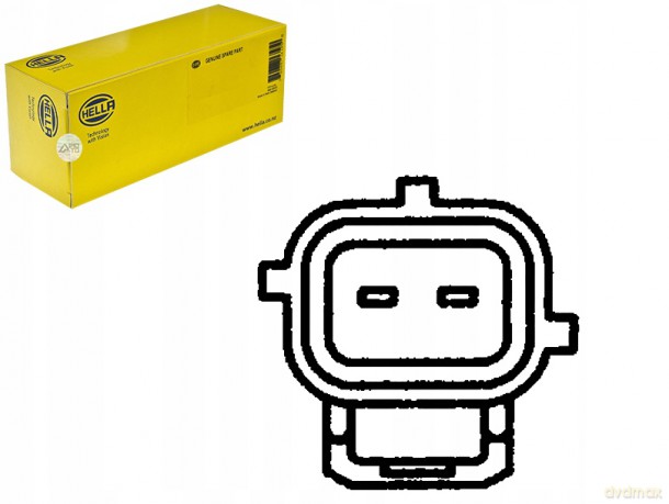 Płynu chłodzącego Hella 6PT 009 107-481 Czujnik, temperatura Suzuki Toyota Ford Volvo Subaru