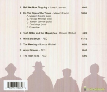 Art Ensemble of Chicago (R. Mitchell, J. Jarman, M. Favors, D. Moye): The Meeting [CD]
