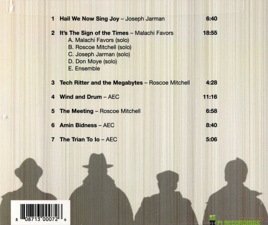 Art Ensemble of Chicago (R. Mitchell, J. Jarman, M. Favors, D. Moye): The Meeting [CD]