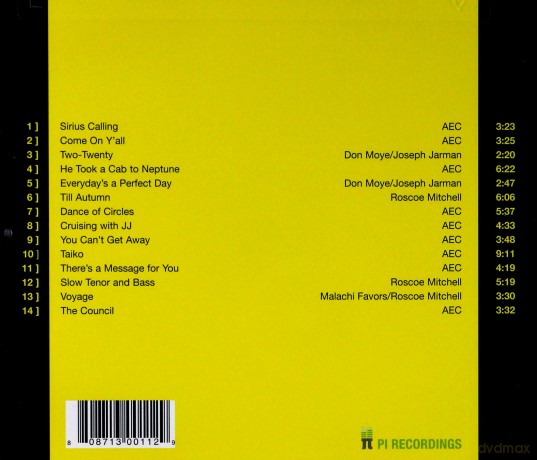 Art Ensemble of Chicago (R. Mitchell, J. Jarman, M. Favors, D. Moye): Sirius Calling [CD]