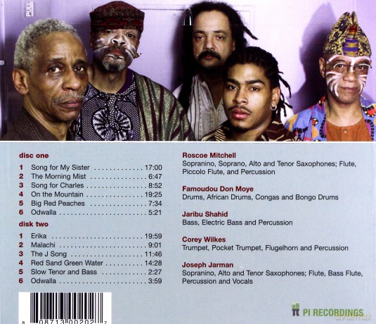 Art Ensemble of Chicago (R. Mitchell, D. Moye, J. Shahid, C. Wilkes, J. Jarman): Non-cognitive Aspects of the City (Live at Iridium) [2CD]