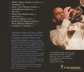 ElSaffar, Amir (R. Mahanthappa, Z. Tawil, T. Abboushi, C. DeRosa, N. Waits): Two Rivers [CD]