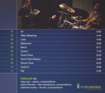Fieldwork (V. Iyer, S. Lehman, T. Sorey): Door [CD]