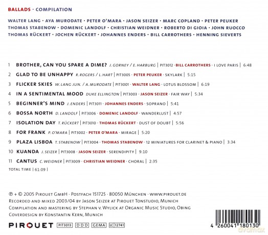 Various Artists: Ballads (digipack) [CD]