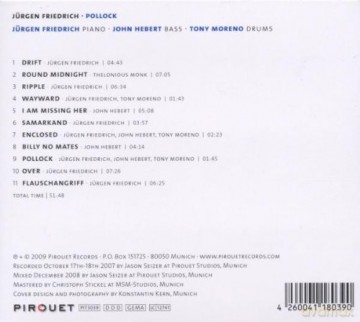 Friedrich, Jurgen (J. Hebert, T. Moreno): Pollock [CD]
