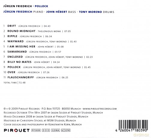 Friedrich, Jurgen (J. Hebert, T. Moreno): Pollock [CD]