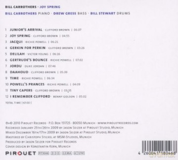 Carrothers, Bill (D. Gress, B. Stewart): Joy Spring [CD]