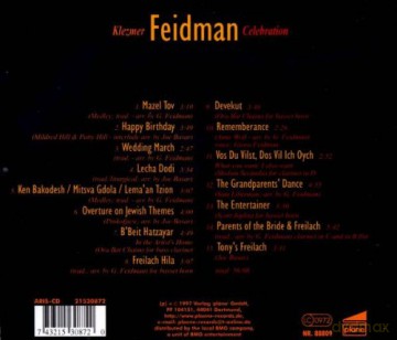 Giora Feidman: Klezmer Celebration [CD]