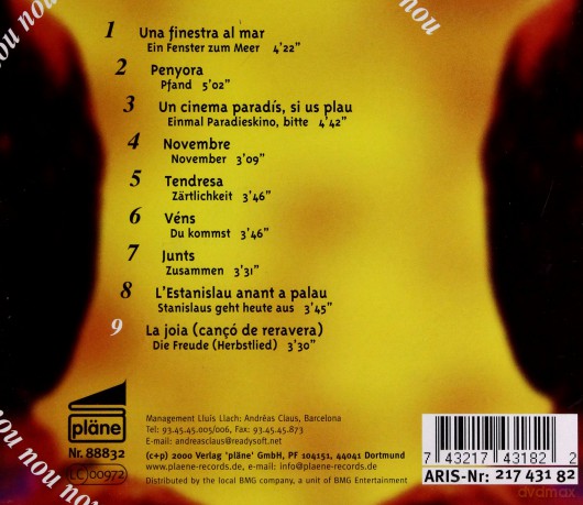 Catalonia: Llach, Lluis: Nou [CD]