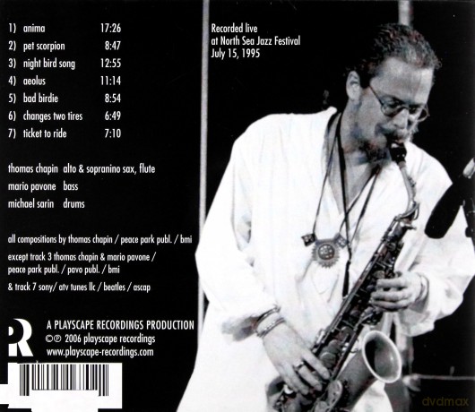 Chapin, Thomas Trio (M. Pavone, M. Sarin): Ride [CD]